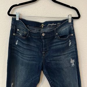 7 for all Mankind - Skinny boyfriend jeans - size 29